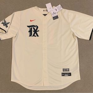 Texas Rangers Nike city connect baseball jersey NWT men’s size small #56